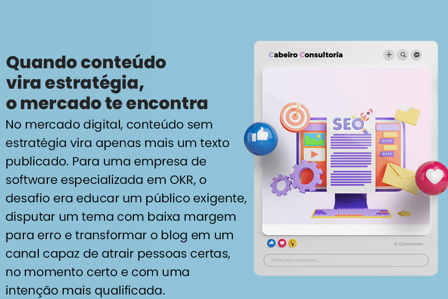 Case de sucesso para conteúdo corporativo