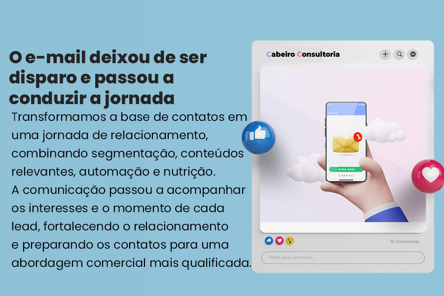 Cabeiro Consultoria - Case de sucesso de email marketing