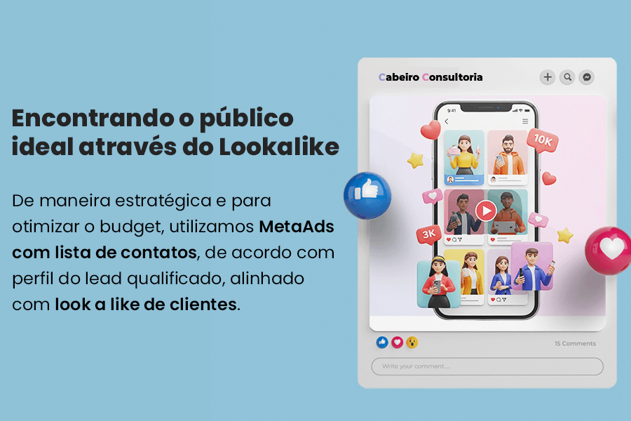 Encontrando o público ideal através do look a like.
