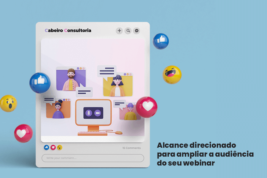 case de sucesso com campanhas de alcance para webinar