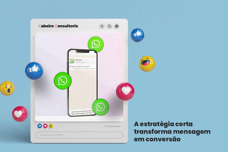 Case de sucesso anúncios para WhatsApp