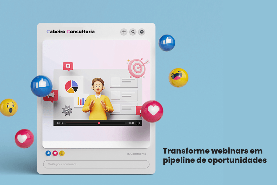 Case de sucesso para webinars utilizando campanhas de conversão