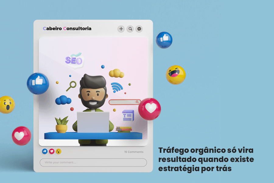 Estratégia de SEO e marketing de conteúdo para tráfego
