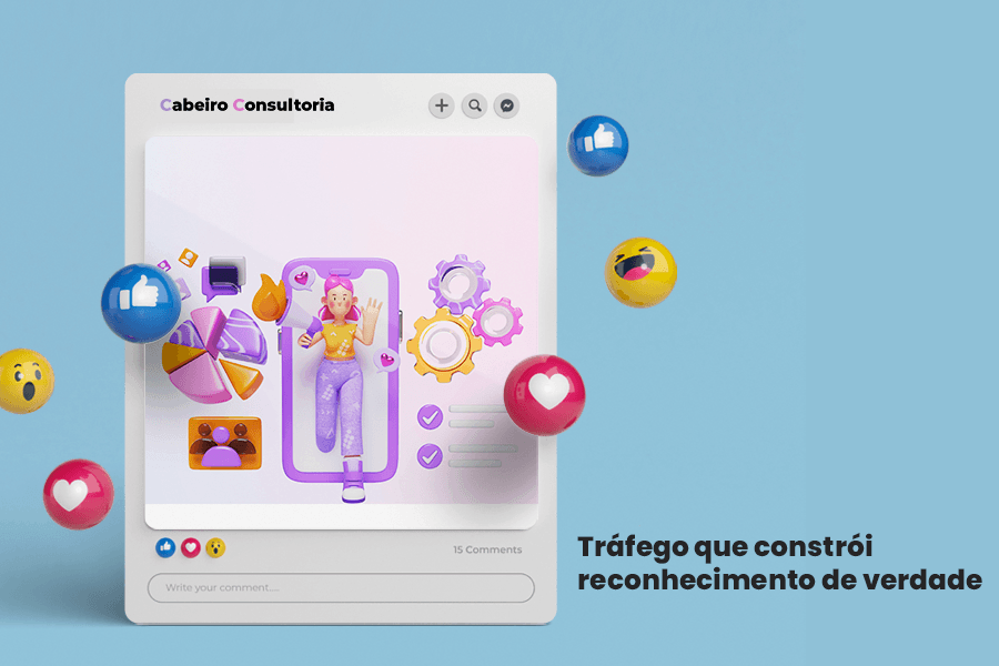 Campanha de tráfego com foco em branding